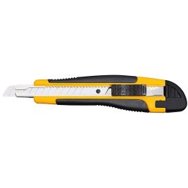 WEDO Allround-Cutter Cúter con cuchilla retráctil de 9 mm, 2 cuchillas de repuesto, mango de plástico, color negro/amarillo Precio: 18.49999976. SKU: B1CB2AYZ5Q