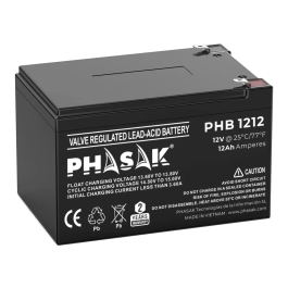 Phasak Bateria 12V 12Ah Bateria sellada plomo-acido estandar Precio: 25.69000005. SKU: B18LK4723B