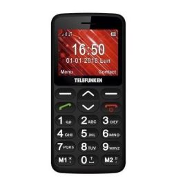 TELÉFONO MÓVIL LIBRE TELEFUNKEN TM 140 COSÍ BLACK - PANTALLA 2.3"/5.8CM - TECLAS GRANDES - CAM 0.3 MPX - BT 2.1 - RANURA MICROSD - BAT 600MAH TELÉFONO MÓVIL LIBRE TELEFUNKEN TM 140 COSÍ BLACK - PANTALLA 2.3"/5.8CM - TECLAS GRANDES - CAM 0.3 MPX - BT 2.1 - RANURA MICROSD - BAT 600MAH