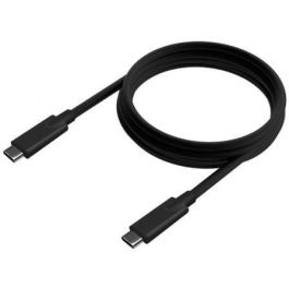 AISENS - CABLE USB 3.2 GEN1 5GBPS 4K@60HZ 3A 60W E-MARKER, TIPO USB-C/M-USB-C/M, NEGRO, 4.0M AISENS - CABLE USB 3.2 GEN1 5GBPS 4K@60HZ 3A 60W E-MARKER, TIPO USB-C/M-USB-C/M, NEGRO, 4.0M