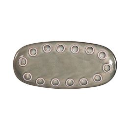 Fuente de Cocina La Mediterránea Almudena Gris Ovalado 25 x 12 x 2,2 cm (24 Unidades) Fuente de Cocina La Mediterránea Almudena Gris Ovalado 25 x 12 x 2,2 cm (24 Unidades)