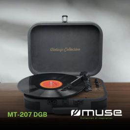 Tocadiscos Muse MT207DGB