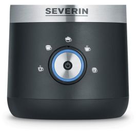 Severin SM 3588 Espumador de Leche Eléctrico Portátil, Caliente y Fría, 150ml Espuma / 300ml Calentar, Acero Inoxidable