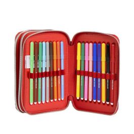 Plumier con accesorios giotto spiderman 12.5 x 6.5 x 19.5 cm Plumier con accesorios giotto spiderman 12.5 x 6.5 x 19.5 cm