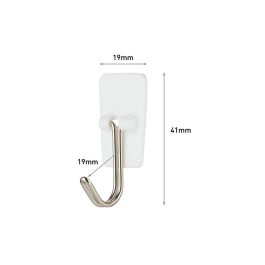 Command 17067 Gancho de Punta de Alambre Pequeño, 19x41x19 mm, 3 unidades + 4 tiras, carga máxima 225g