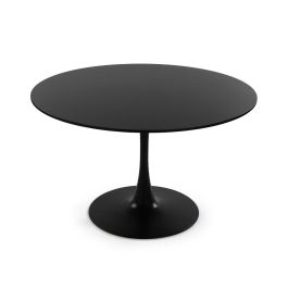 Mesa auxiliar Versa Negro 120 x 73 x 120 cm Mesa auxiliar Versa Negro 120 x 73 x 120 cm