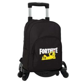 Fortnite crazy banana mochila adaptable con carro 41 x 30.5 x 12 cm.