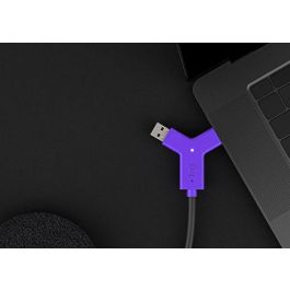 Logitech Swytch Hub - Hub USB-C con 2 Puertos HDMI 2.0, 3 USB 3.2 y 2 USB-C, Alimentación USB PD de 60W, Color Grafito, para Windows y macOS