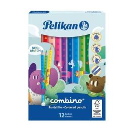 Lapices De Colores Pelikan Combino Triangular Grueso Estuche De 12 (811194) Precio: 9.5900002. SKU: B1G9TGJPBP