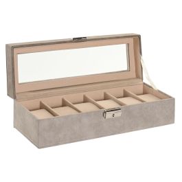 Caja-Joyero Home ESPRIT Gris Gris oscuro Poliuretano Madera MDF 30 x 10 x 8 cm Precio: 21.49999995. SKU: B13LDAWP3V