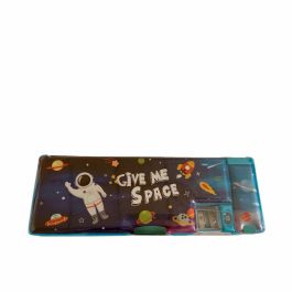 Inca Estuche Rígido Motivos Espaciales Azul para Vuelta al Cole y Oficina - Estuche Escolar ABS PVC 24x8,5x3 cm, 1 unidad Precio: 11.79000042. SKU: B1E8CJMHR4