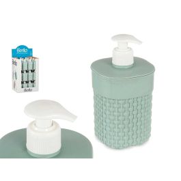 Dosificador plástico baño 580 ml verde menta Berilo 9x16.5x12 cm (36 Unidades) Precio: 34.50000037. SKU: B199KYRGD8