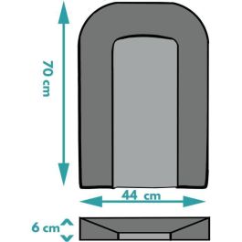 Cambiador - LOOPING - BCLPG - Placa de espuma - Gris Cambiador - LOOPING - BCLPG - Placa de espuma - Gris