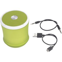 TERRATEC 145357 Altavoz Portátil CONCERT BT NEO xs, Inalámbrico Bluetooth 2.1+EDR, 2.2W RMS, Verde