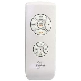 Farelek FAR3431541124400 Ventilador de Techo Oklahoma White & Wood Ø137cm 100W con Iluminación LED Farelek FAR3431541124400 Ventilador de Techo Oklahoma White & Wood Ø137cm 100W con Iluminación LED