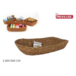 Cesta de Ordenación Seagrass 28x18x5 cm Privilege (18 Unidades) Precio: 39.49999988. SKU: B16PNS2SQC