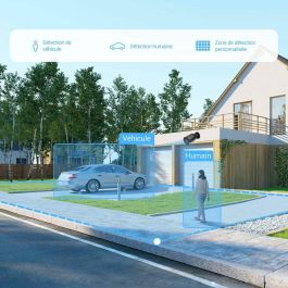 Ezviz EZV1725922648383 Cámara de vigilancia 4K con batería, visión nocturna a color, detección por IA y Wi-Fi 6