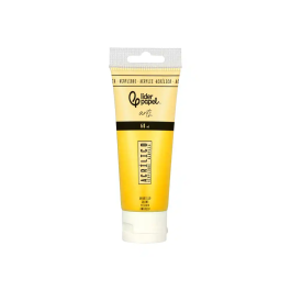 Liderpapel Pintura Acrílica Tubo de Plástico 60 ml Color Amarillo