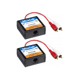 Balun Hi-Fi Estéreo (Cat.5) Pack De 2 Piezas