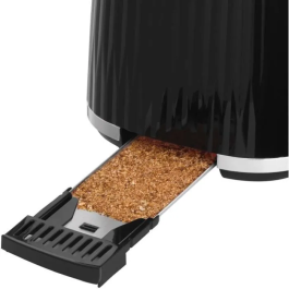 Russell Hobbs RUS5038061163155 Tostadora Eden 800 W Negra 2 Ranuras