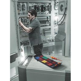 Wera 05006617001 Kraftform Kompakt VDE Big Pack 1 Juego de 26 destornilladores planos aislados VDE con funda de transporte