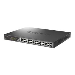 D-link Switch DSS-200GR Gestionado L2, 28 Puertos Gigabit Ethernet, 24 Puertos PoE (30W por puerto), Presupuesto PoE 370W Precio: 490.59000001. SKU: B1HEQGA9L5