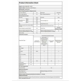 Frigorífico combinado Hisense RB390N4AWE 186 Blanco 304 L