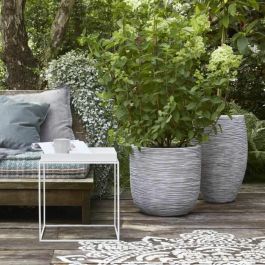 Capi Europe KOFI935 Jardinera Nature Rib 54x52 cm marfil Capi Europe KOFI935 Jardinera Nature Rib 54x52 cm marfil