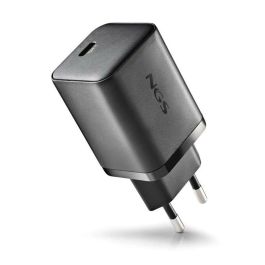 NGS BUD65W-C Cargador de Pared GaN 65W con USB-C y Cable Tipo-C a Tipo-C de 1.5m para Smartphones y Portátiles