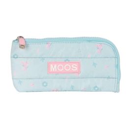 Estuche Escolar Moos Garden 23 x 11 x 1 cm Turquesa Estuche Escolar Moos Garden 23 x 11 x 1 cm Turquesa