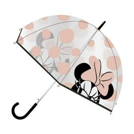 Paraguas adulto manual burbuja minnie 89 cm diámetro Paraguas adulto manual burbuja minnie 89 cm diámetro