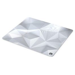 Endorfy Crystal Onyx White L - Alfombrilla Gaming Blanca y Gris