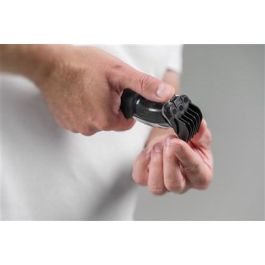 Wahl 09893-0440 Cortabarbas Expreme Grip con Agarre de Silicona y Cuchillas de Precisión, 0.5-9mm