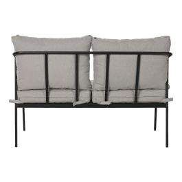 Sofa DKD Home Decor Negro 70 x 75 x 121 cm Set de 5