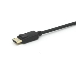 Equip 119338 Cable DisplayPort a VGA HD15 Macho-Macho 2.0m, 1920x1200/60HZ, Plug and Play, Negro