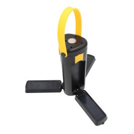 Edm Linterna Solar Plegable Recargable USB, IP42, 300/150 Lúmenes, 6500K/4000K, Batería 2000mAh, Ideal para Camping Edm Linterna Solar Plegable Recargable USB, IP42, 300/150 Lúmenes, 6500K/4000K, Batería 2000mAh, Ideal para Camping