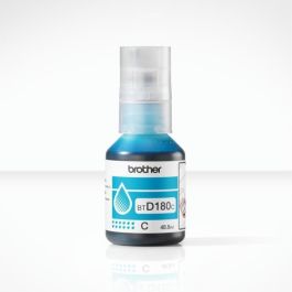 Brother BTD180C Botella de Tinta Original Cian de Alto Rendimiento, 5.000 Páginas, para Impresoras con Sistema de Tanque de Tinta