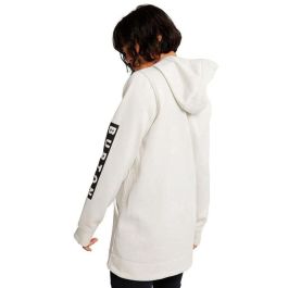 Sudadera sin Capucha Mujer Burton Oak Long Pullover Hoodie Blanco