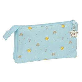 Portatodo Triple Mickey Mouse Clubhouse Baby Azul claro 22 x 12 x 3 cm Portatodo Triple Mickey Mouse Clubhouse Baby Azul claro 22 x 12 x 3 cm
