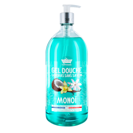 Monoi, Gel de ducha, Para cuerpo, cara & cabello, Para piel sensible, 1000 ml Precio: 14.58999971. SKU: B1JTN8EKWC