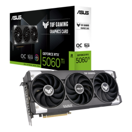 ASUS TUF Gaming TUF-RTX5060TI-O16G-GAMING NVIDIA GeForce RTX 5060 Ti 16 GB GDDR7 ASUS TUF Gaming TUF-RTX5060TI-O16G-GAMING NVIDIA GeForce RTX 5060 Ti 16 GB GDDR7
