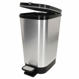 Cubo de basura Curver Gris Plástico 45 L (3 Unidades) Cubo de basura Curver Gris Plástico 45 L (3 Unidades)