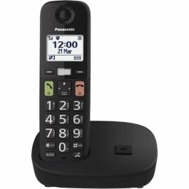 Panasonic KX-TGU110EXB Teléfono Inalámbrico Negro con Botones Grandes, Volumen Mejorado, Bloqueo de Llamadas y Compatible con Audífonos Precio: 36.49999969. SKU: B14V3T42XP