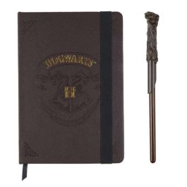 Set de papelería varita harry potter hogwarts 22.0 x 22.0 x 2.5 cm