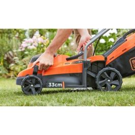 Black & Decker BCMW3318L2-QW Cortacésped Inalámbrico Litio 18V 33 cm, 2.5Ah con 2 baterías y cargador