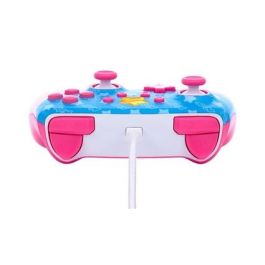 Power A Mando con Cable Nintendo Switch Kirby NSGP0067-01 Mejorado con Cable USB-C de 3 Metros