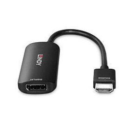 Lindy HDMI 8K60 to DisplayPort 1.4 Converter Lindy HDMI 8K60 to DisplayPort 1.4 Converter