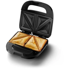 Philips Sandwichera HD2331/90 - 750 W - Placas triangulares - Negra