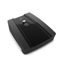 LD Systems LDMIB Unidad de micrófono pasivo de sobremesa, compatible con micrófonos de cuello de cisne XLR3M, diseño fino y elegante