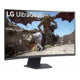 LG 32GS60QC-B Monitor Gaming 32" 2560x1440 180Hz HDR10 1ms VA Curva 1000R 2xHDMI DP